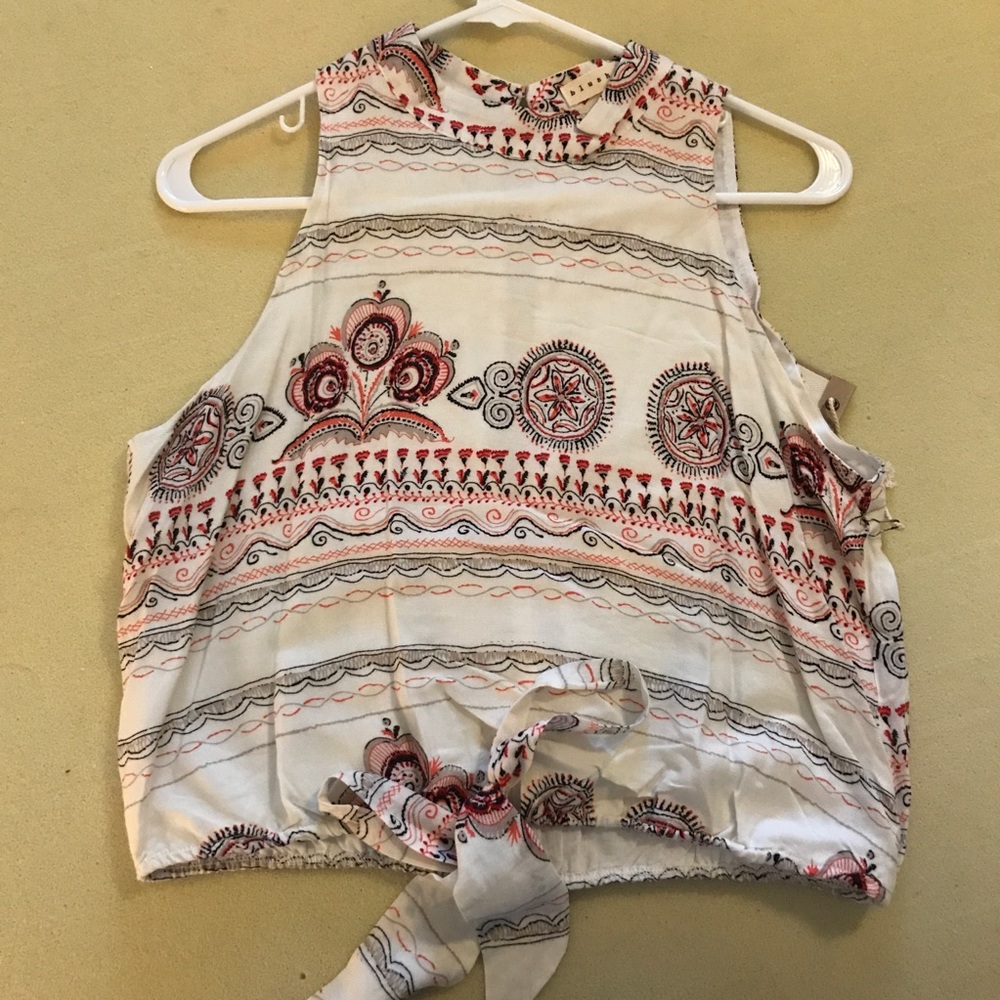 Cropped Designed Top